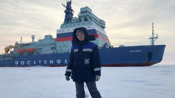 Помощник капитана "Атомфлота" Вдовина: Арктика помогает сохранить молодость