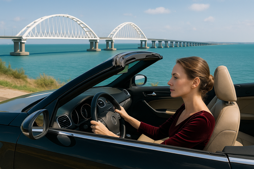 В Крым поехал бархатный турист